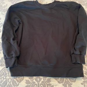 Lululemon oversized crew sweater.